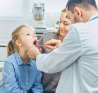 When should a parent visit a paediatrician or ENT surgeon for the issue of mouth breathing?