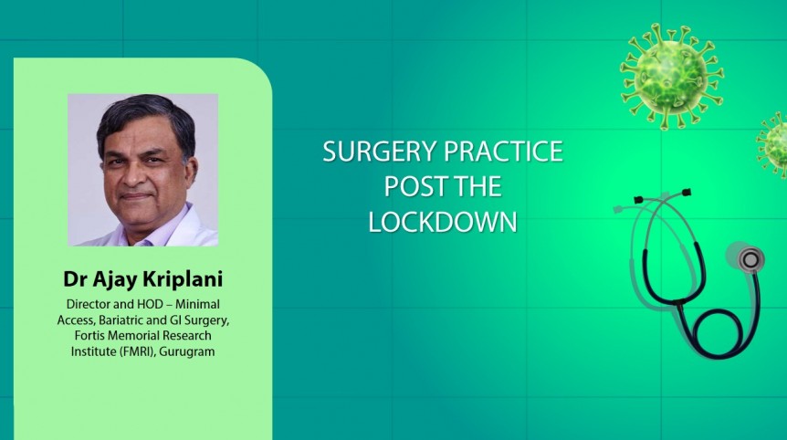Surgery Practice Post The Lockdown