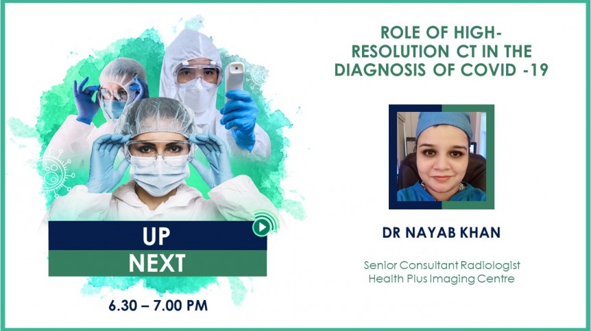 Role Of High Resolution CT in the Diagnosis of COVID19