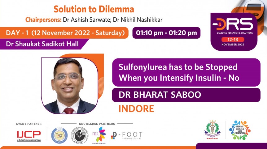 Sulfonylurea has to be Stopped When you Intensify Insulin - No