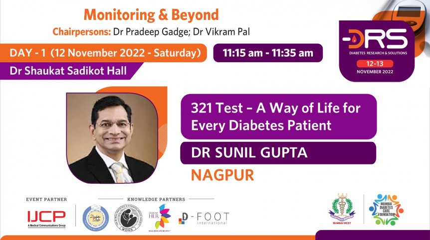 321 Test - A Way of Life for Every Diabetes Patient