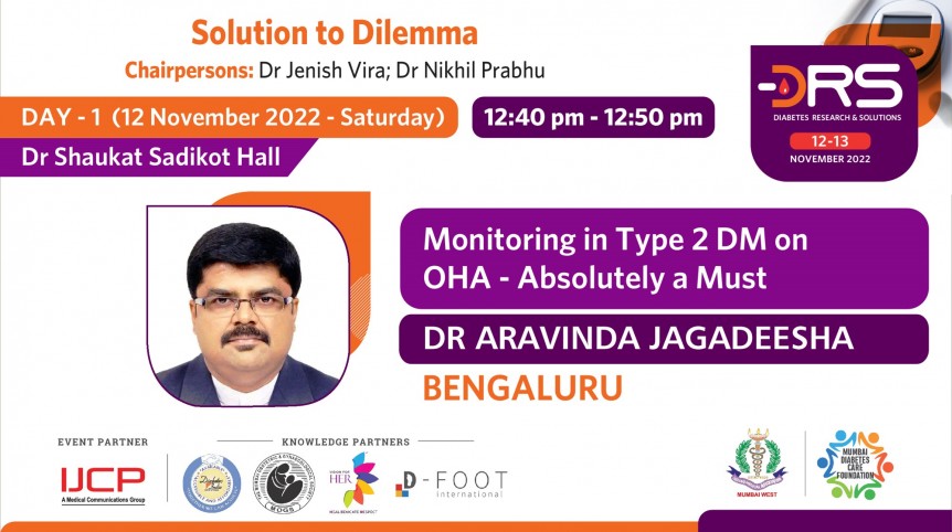Monitoring in Type 2 DM on OHA - Absolutely a Must