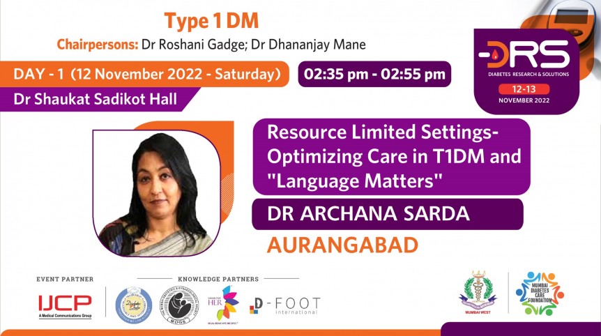 Resource Limited Settings - Optimizing Care in T1DM and â€œLanguage Mattersâ€