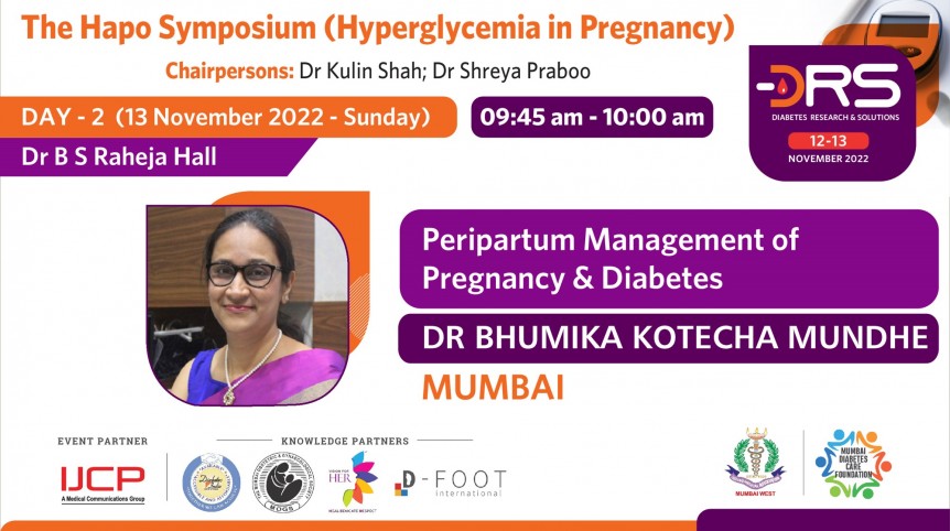 Peripartum Management of Pregnancy & Diabetes