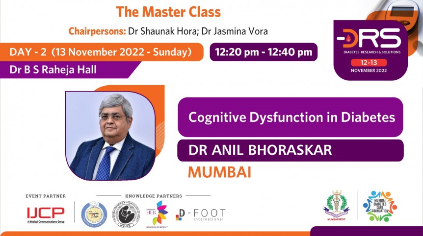 Cognitive Dysfunction in Diabetes