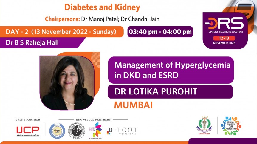 Management of Hyperglycemia in DKD and ESRD