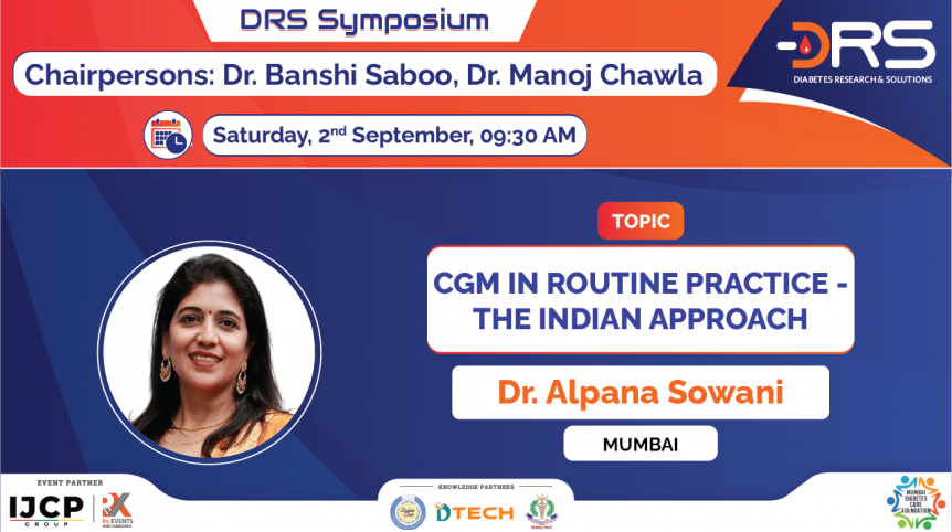 CGM in Routine Practice  - The Indian Approach
