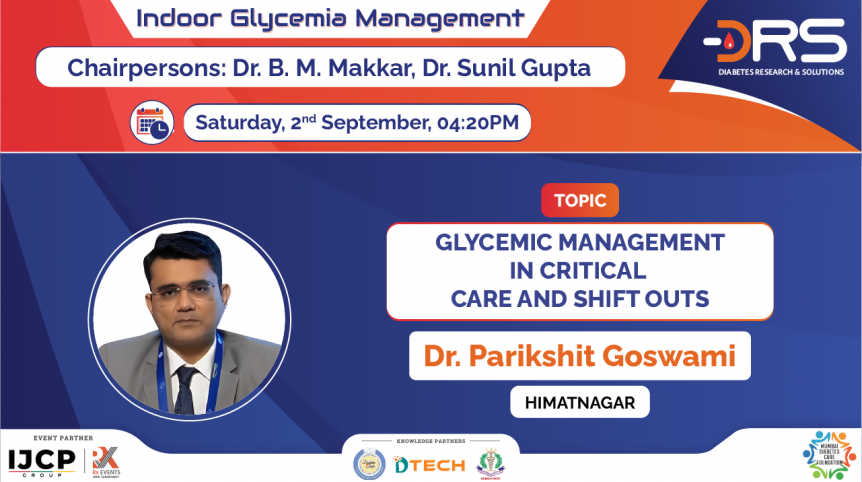 Glycemic management in critical care and shift outs