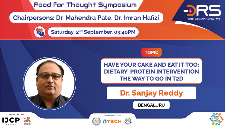 Have your cake and eat it too : Dietary Protein Intervention the day to go in T2D