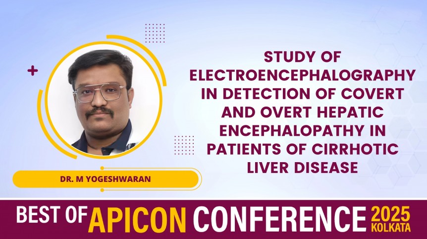 Study Of Electroencephalography in Detection Of Covert And Overt Hepatic Encephalopathy In Patients of Cirrhotic Liver Disease