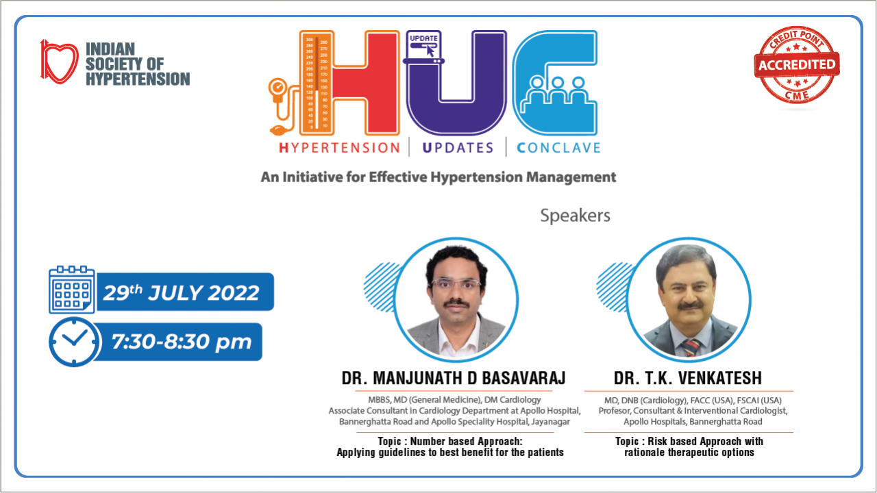 Hypertension Updates  Conclave from Bangalore 2