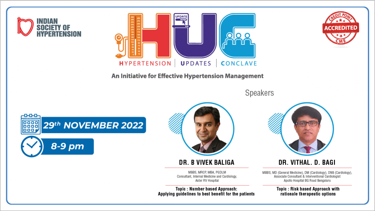 Hypertension Updates  Conclave from Bangalore 6