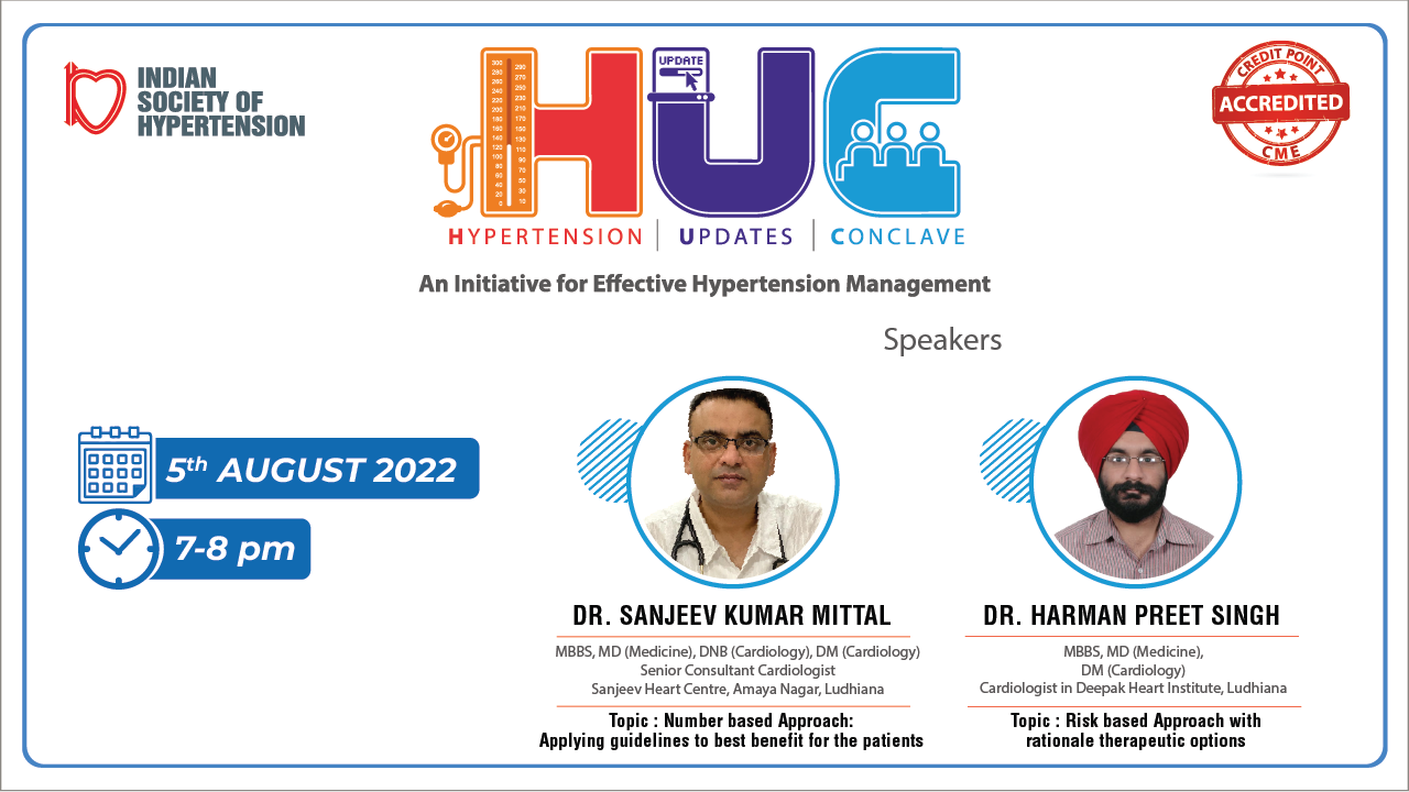 Hypertension Updates  Conclave from Chandigarh