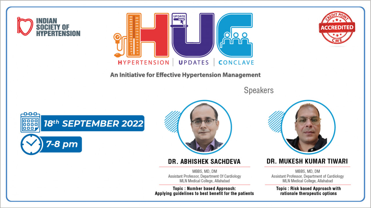 Hypertension Updates  Conclave from Lucknow 2