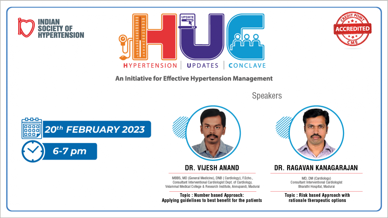 Hypertension Updates  Conclave from Madurai 3