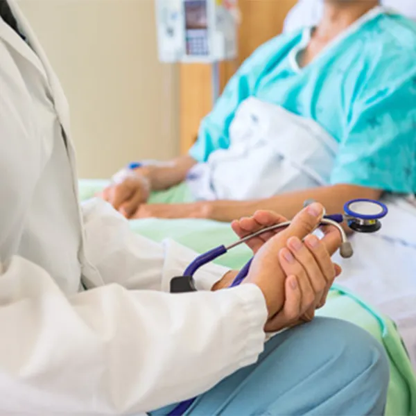 In a patient with COPD, How should we evaluate whether the patient is stable?