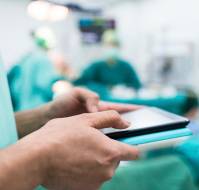 Use of mobile phone in operating room?