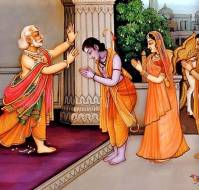 Who was Raja Dasrath in Dr K K Aggarwals adwait Ramayana ?