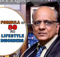 What is the formula of 80 for lifestyle disorders?