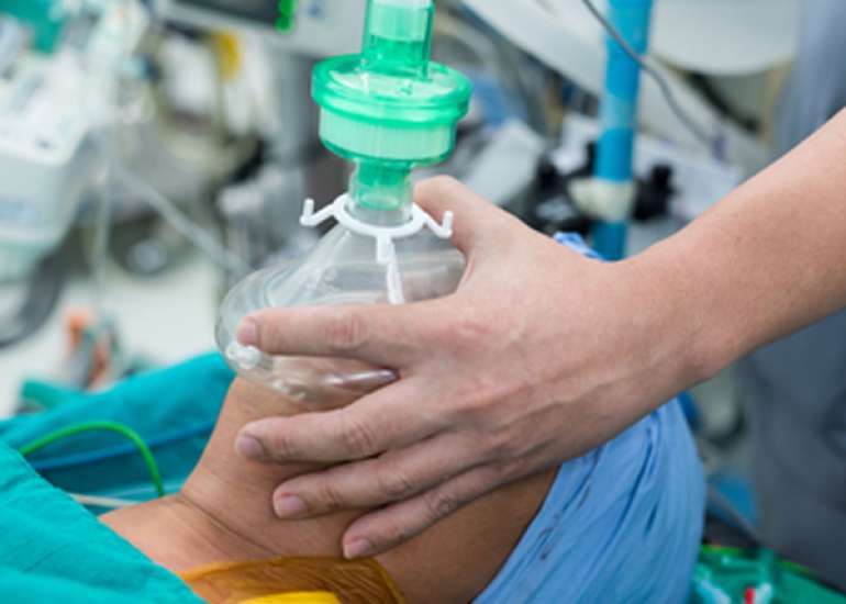 A ketamine package for use in emergency cesarean delivery in the unavailability of an anesthetist.