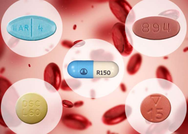 After a congenital heart surgery, when do we give blood thinners or anticoagulants?