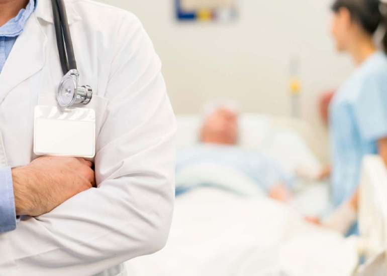 Can a hospital admit two patients in one bed?