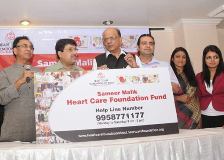 Dr K K Aggarwal - Sameer Malik Heart Care Foundation Fund to Support Free Heart Care Interventions.