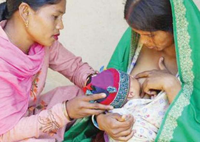 Feasibility, acceptability, and preliminary impact of mHealth supported breastfeeding peer counselor intervention in rural India