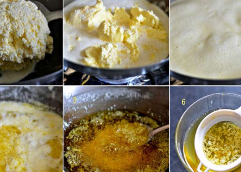 How do you make ghee at home?