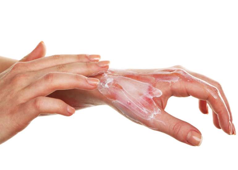 How do you treat a superficial burn?