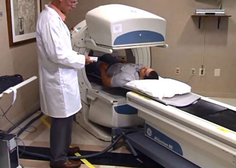 How is a Nuclear study done?