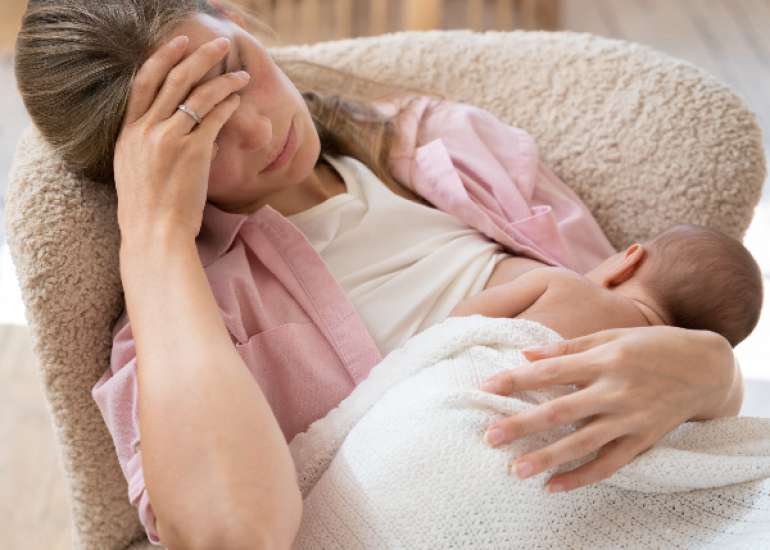 Maternal and infant outcomes of maternal postpartum depression