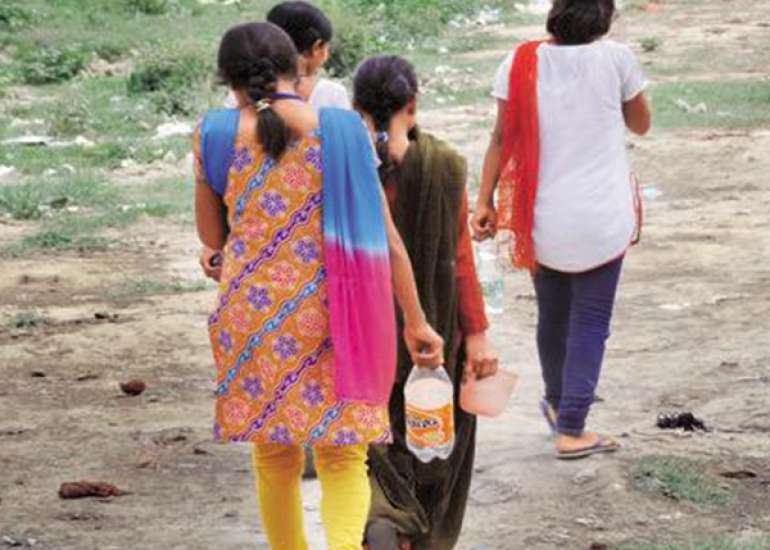 Open defecation is a crime?