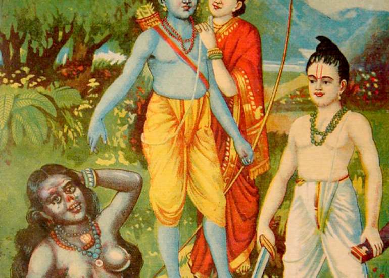 What happened to Surpanakha in Ramayana?