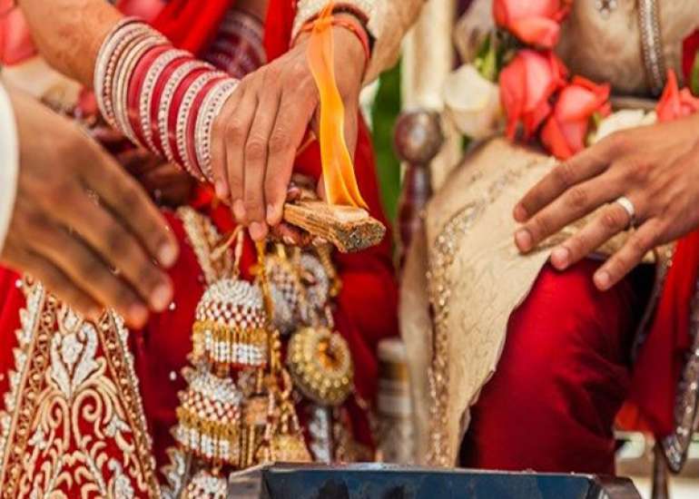 What is the Vedic significance of traditional Hindu marriages?