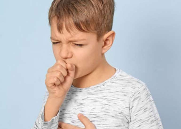 What causes a cough in children?