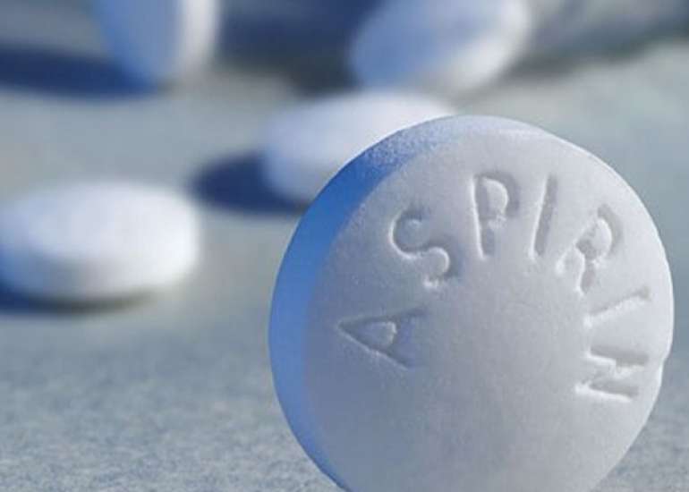 When do we give aspirin after surgery to a child with congenital heart disease?