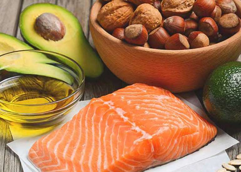 Which food contains cholesterol?