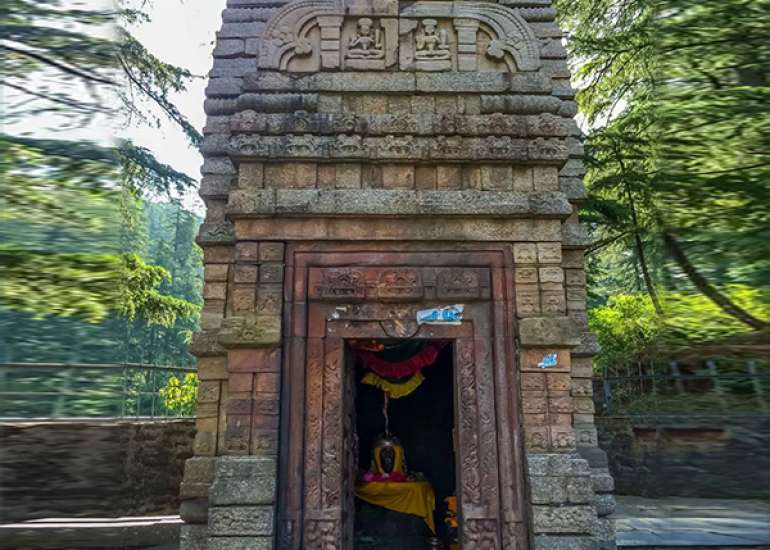 Why are the doors of a temple always of a smaller height?