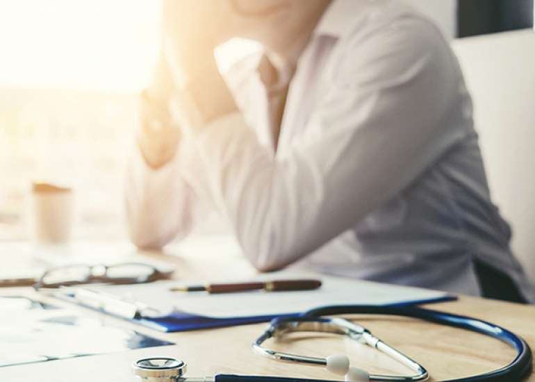 Please give your views on depression among doctors?