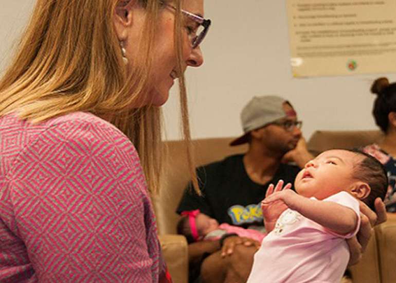 What is the postoperative management of a child with hole in heart?