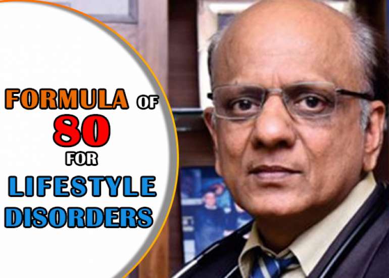 What is the formula of 80 for lifestyle disorders?