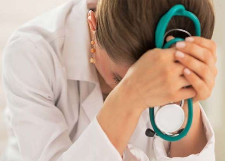 Please give your views on anxiety among doctors?