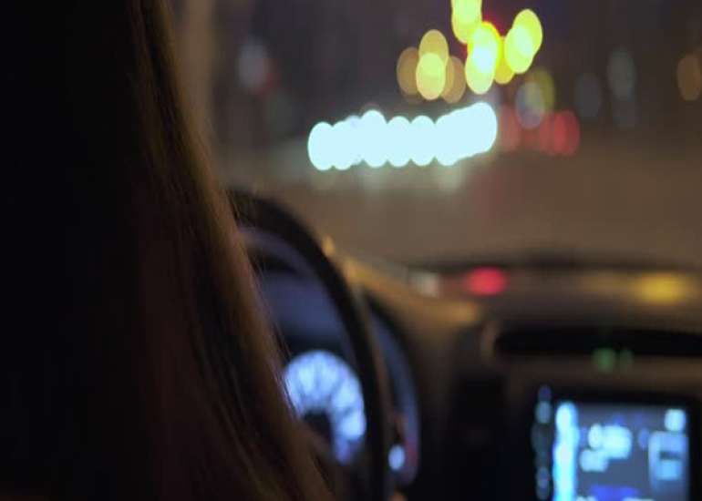 How do I screen whether my vision is normal for purpose of driving?