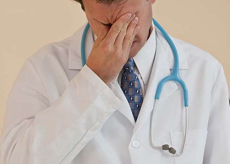 Please give your views on depression among doctors?