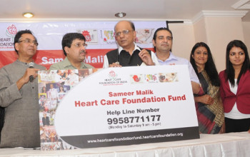 Image Dr K K Aggarwal - Sameer Malik Heart Care Foundation Fund to Support Free Heart Care Interventions.