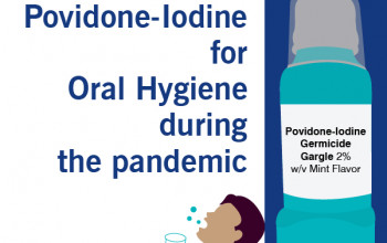 Image Povidone-iodine for oral hygiene during the pandemic