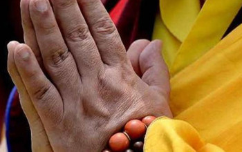 Image What is the origin and significance of the joined hands used in Hinduism as a form....?