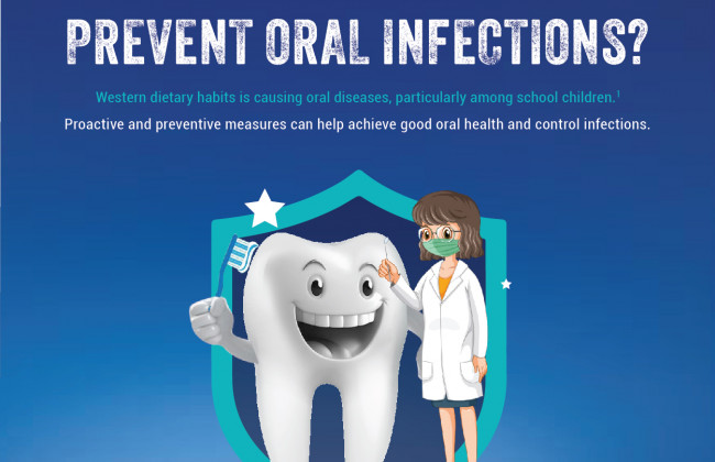 Image How should you prevent oral infections?