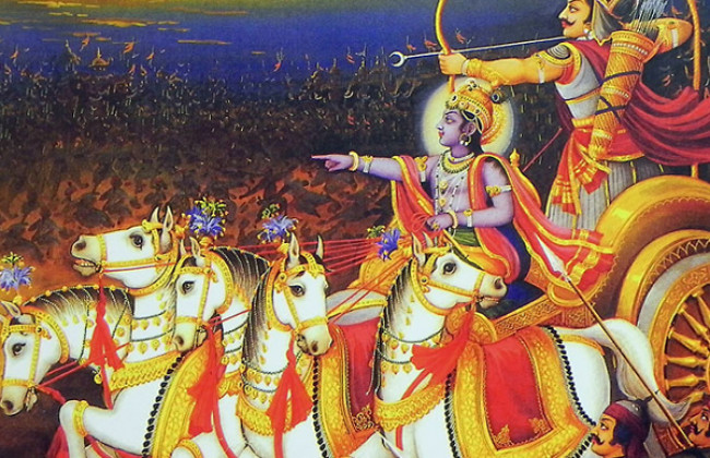 Image Why do we describe Lord Krishna as a person who is a leader par excellence?